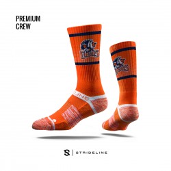Strideline Orange Socks